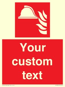 Custom Location of firefighting equipment